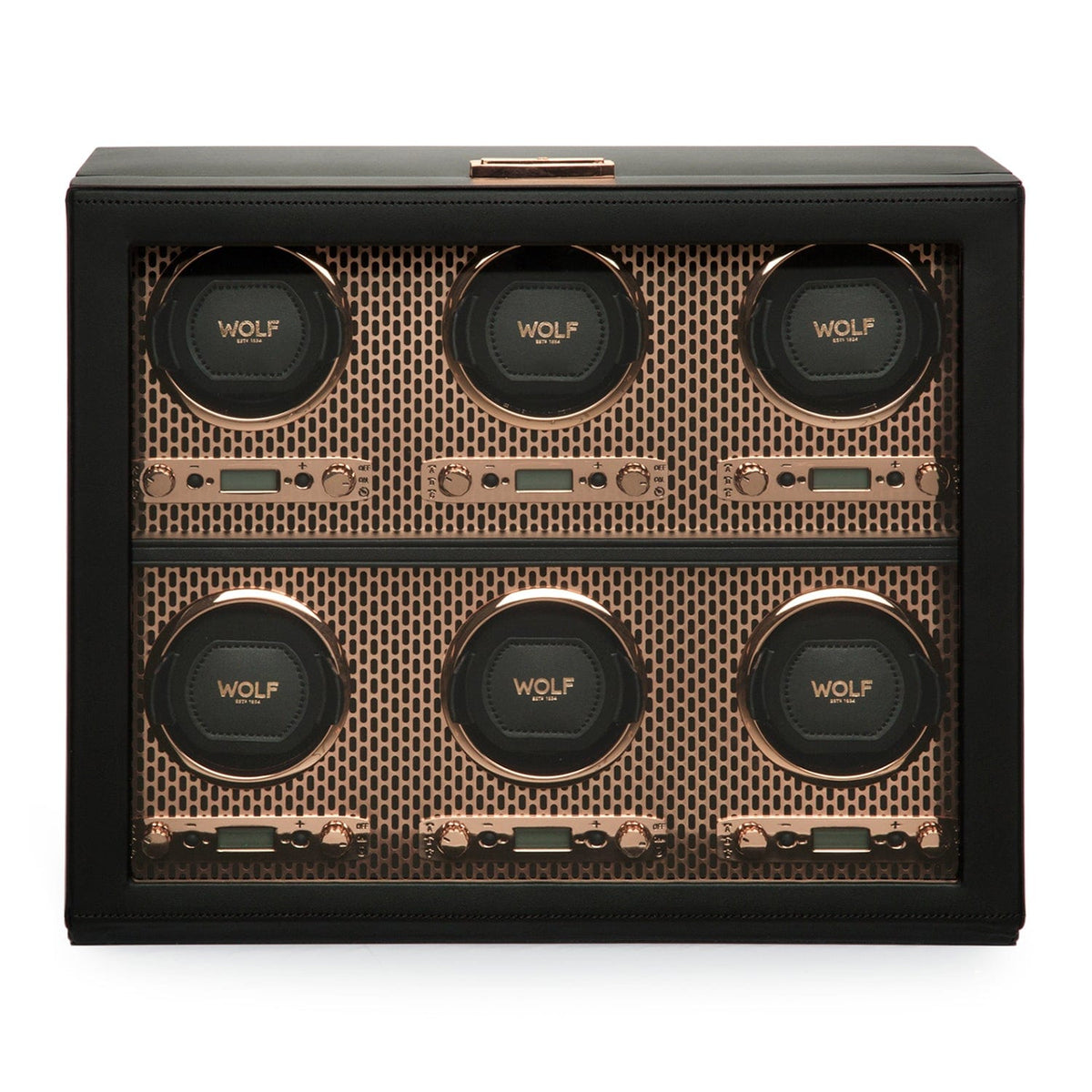 Wolf1834 Watch Winder Axis 6 Piece Watch Winder-Copper