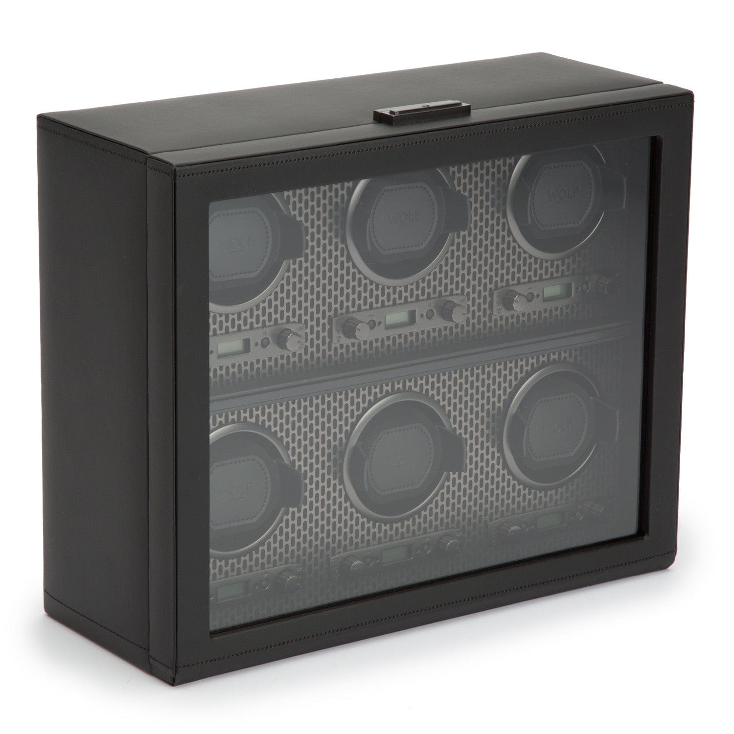 Wolf1834 Watch Winder Axis 6 Piece Watch Winder-Powder Coat