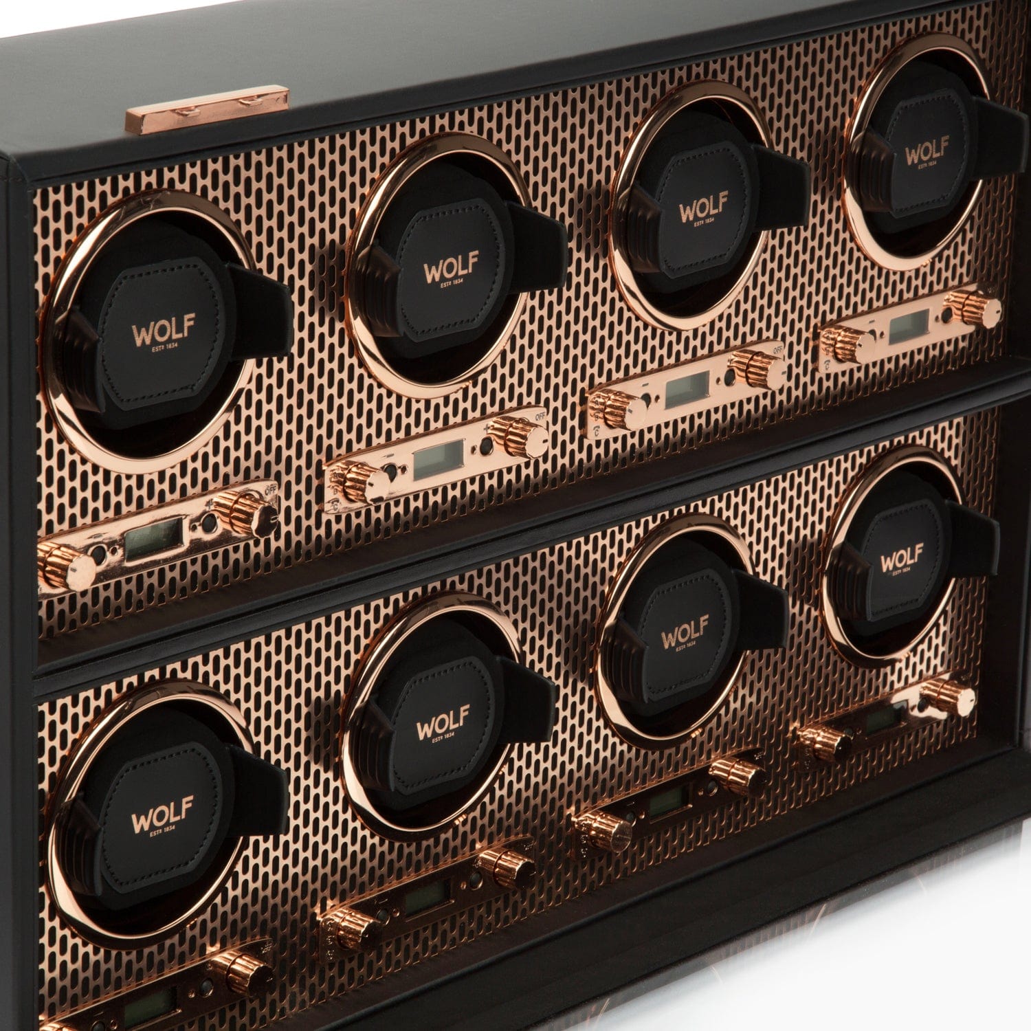 Wolf1834 Watch Winder Axis 8 Piece Watch Winder-Copper