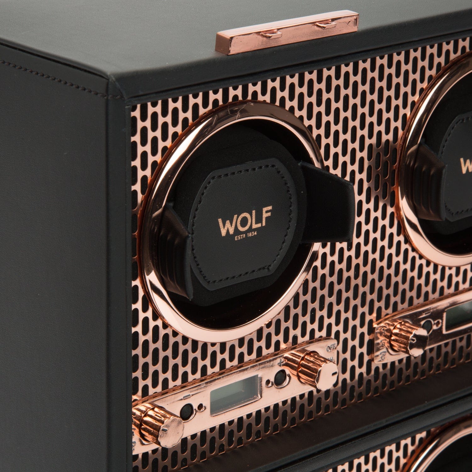 Wolf1834 Watch Winder Axis 8 Piece Watch Winder-Copper
