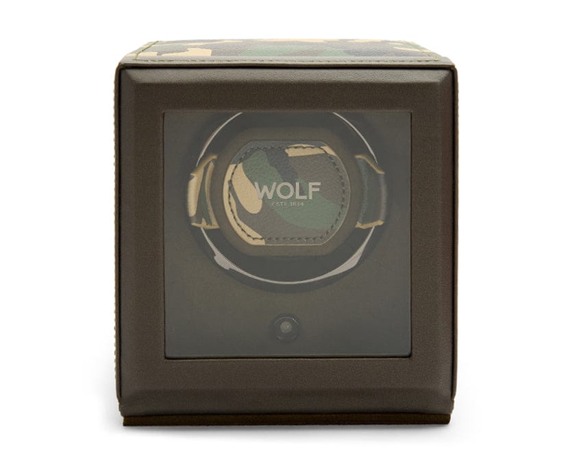 Wolf1834 Watch Winder Elements Single Cub Watch Winder-Earth