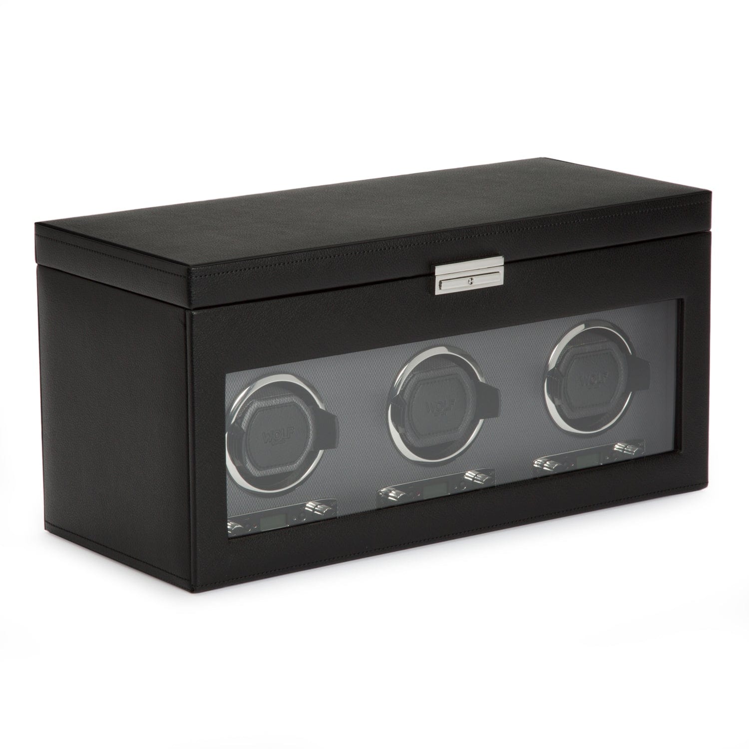 Wolf1834 Watch Winder Viceroy Triple Watch Winder with Storage