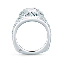 Load image into Gallery viewer, A. Jaffe Engagement Ring A. Jaffe Signature Dome Shape Engagement Ring MES653