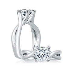 A. Jaffe Engagement Ring A. jaffe Urban Vine Signature Bubble Solitaire Ring MES463