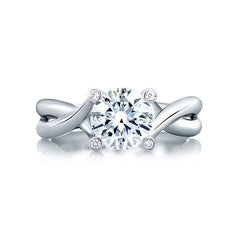 A. Jaffe Engagement Ring A. jaffe Urban Vine Signature Bubble Solitaire Ring MES463