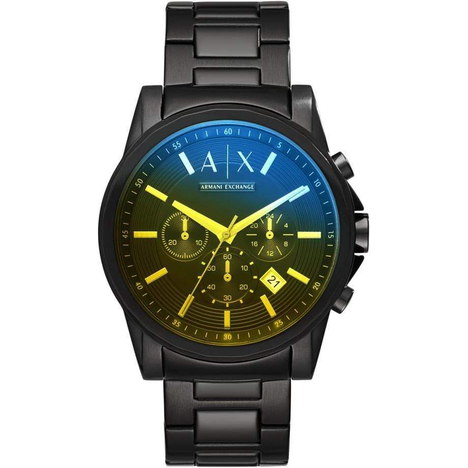 Armani Exchange Watches Armani Exchange Men's Gradient Chronograph Watch 45mm AX2513