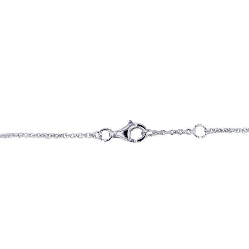 Capri Bracelet 1/10ctw Diamond Accent Heart Bracelet in Sterling Silver