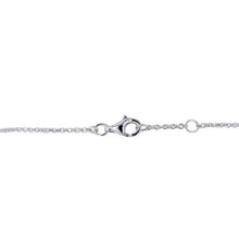 Load image into Gallery viewer, Capri Bracelet 1/10ctw Diamond Accent Heart Bracelet in Sterling Silver