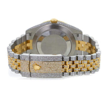 Load image into Gallery viewer, Capri Custom Watch Custom Diamond Rolex DateJust II 41MM Two-Tone Gold Face Watch