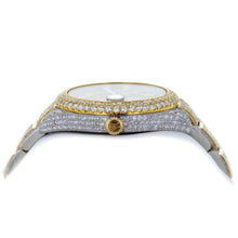 Load image into Gallery viewer, Capri Custom Watch Custom Diamond Rolex DateJust II 41MM Two-Tone Meteorite Black Face Watch
