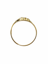 Load image into Gallery viewer, Capri Mens Ring Diamond-Cut Gold Nugget Ring Size 10.5 10K