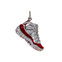 Capri Pendant 1.80ctw Diamond Jordan Shoe Pendant 14K