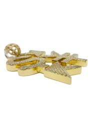 Capri Pendant Currencys 3.68ctw Diamond Yellow Gold Pendant 10K
