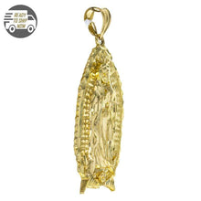 Load image into Gallery viewer, Capri Pendant Our Lady of Guadalupe Pendant in Yellow Gold 14K