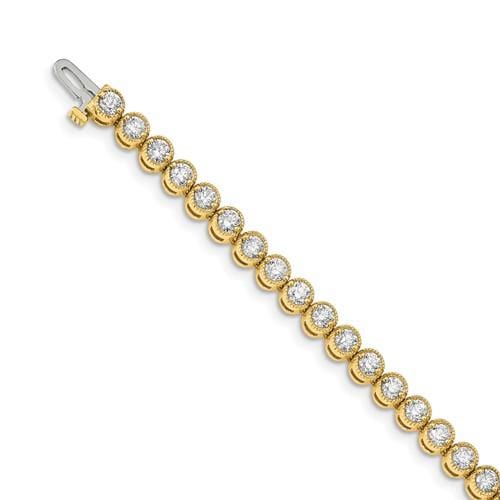 Capri_Q Bracelet Diamond Tennis Bracelet 14K