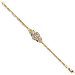 Capri_Q Bracelet Our Lady Of Guadalupe Bracelet 14K