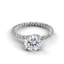 Load image into Gallery viewer, Danhov Engagement Ring Danhov Eleganza Braided Ring ZE105
