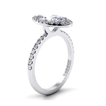 Load image into Gallery viewer, Danhov Engagement Ring Danhov Per Lei Marquise Ring LE105-MQ