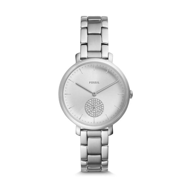 Fossil Watches Fossil Jacqueline Three-Hand Stainless Steel Watch 36mm ES4437P