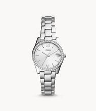 Load image into Gallery viewer, Fossil Watches Fossil Scarlette Three-Hand Stainless Steel Watch 32mm ES4317