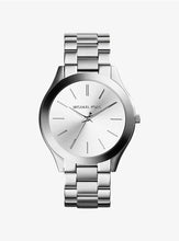 Load image into Gallery viewer, Michael Kors Watches Michael Kors Slim Runway Silver-Tone Watch 42mm MK3178
