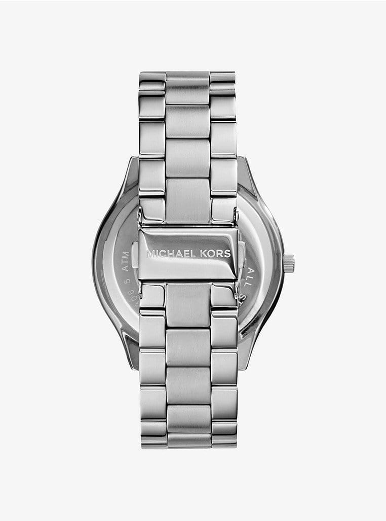Michael Kors Watches Michael Kors Slim Runway Silver-Tone Watch 42mm MK3178