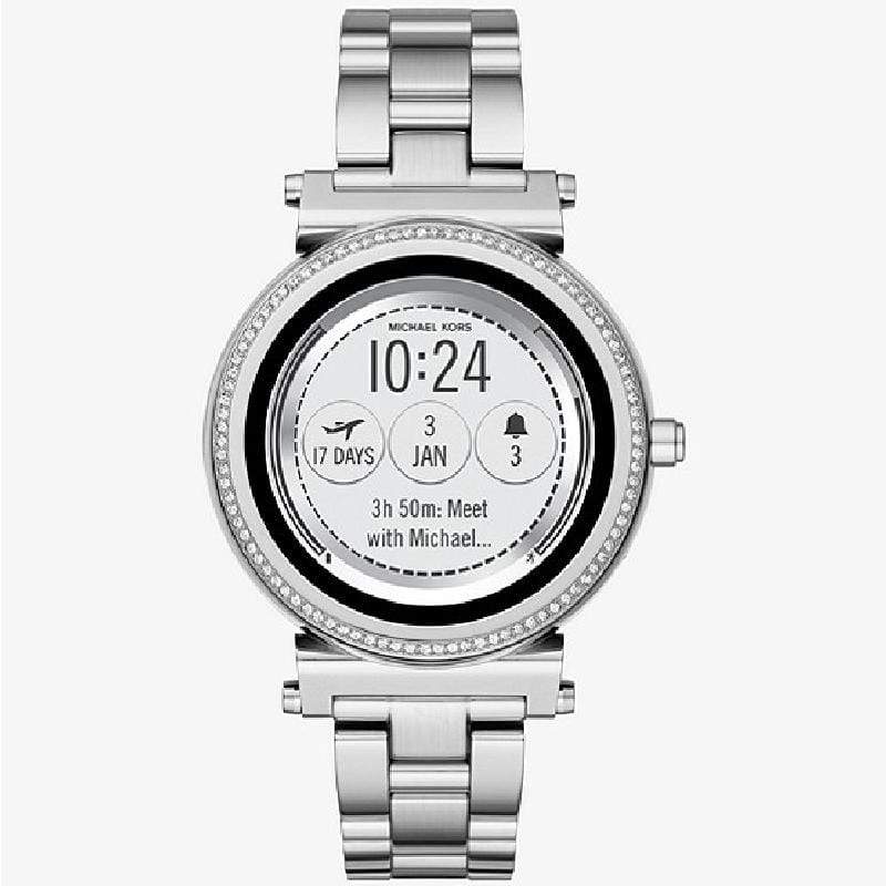 Michael Kors Watches Michael Kors Smart Watch - Access Sofie Pavé Silver-Tone #MKT5020