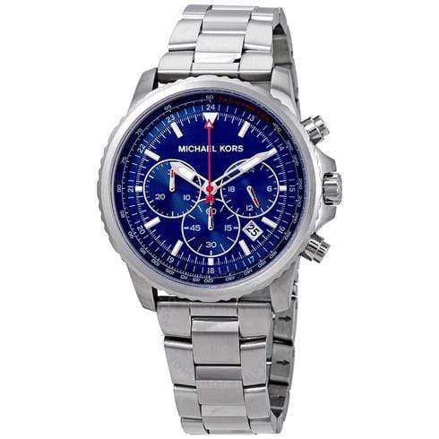 Michael Kors Watches Michael Kors Theroux Chronograph Quartz Blue Dial Men's Watch 42mm MK8641