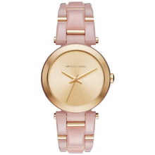 Load image into Gallery viewer, Michael Kors Watches Michael Kors Women&#39;s Delray Gold And Pink Tone Acetate Watch 36mm MK4316