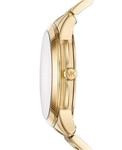 Load image into Gallery viewer, Michael Kors Watches Michael Kors Women&#39;s Runway Gold-Tone Stainless Steel Bracelet Watch 38mm MK6588