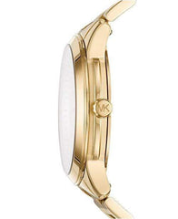 Michael Kors Watches Michael Kors Women's Runway Gold-Tone Stainless Steel Bracelet Watch 38mm MK6588