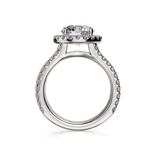 Load image into Gallery viewer, Michael M Engagement Ring Michael M Europa R396S-1.5