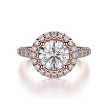 Load image into Gallery viewer, Michael M Engagement Ring Michael M Europa R639-1.5