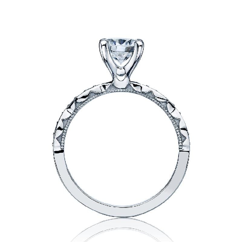 Tacori Engagement Ring Tacori 0.15ctw Diamond Sculpted Crescent Marquise Shape Ring 18K