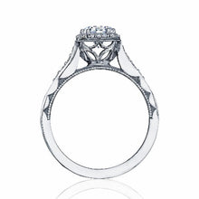 Load image into Gallery viewer, Tacori Engagement Ring Tacori 0.25ctw Diamond Dantela 1/2 Way Sculped Ring 18K