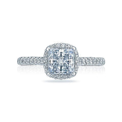 Tacori Engagement Ring Tacori 0.48ctw Diamond Petite Crescent Solid Bottom Ring 18K