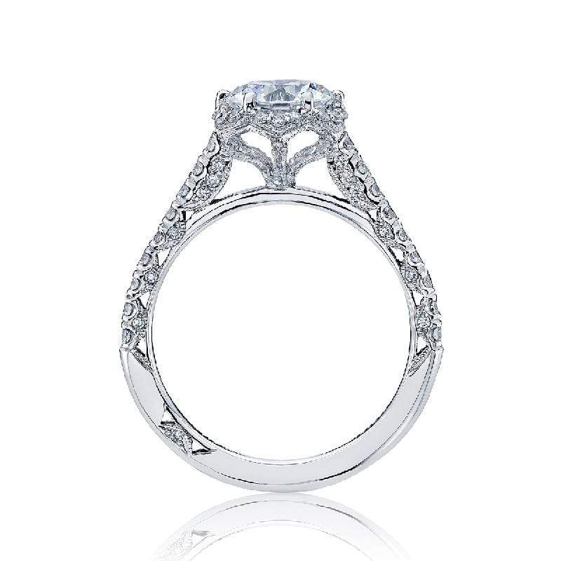 Tacori Engagement Ring Tacori 0.49ctw Diamond Petite Crescent Solid Bottom Ring 18K