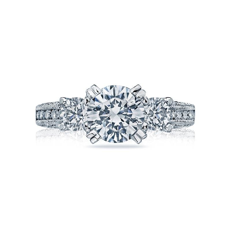 Tacori Engagement Ring Tacori 0.66ctw Diamond Classic Crescent Ring 18K