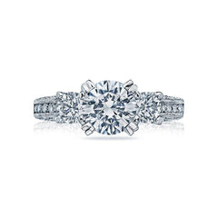 Tacori Engagement Ring Tacori 0.66ctw Diamond Classic Crescent Ring 18K