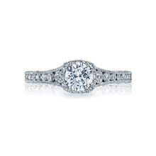Load image into Gallery viewer, Tacori Engagement Ring Tacori 0.66ctw Diamond Reverse Crescent  Halfway Round Channel Ring 18K