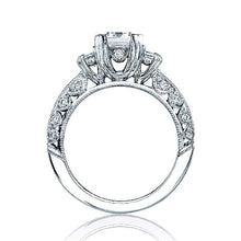 Load image into Gallery viewer, Tacori Engagement Ring Tacori 0.70ctw Emerald Diamond Classic Crescent Ring 18K