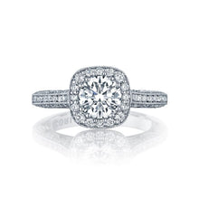 Load image into Gallery viewer, Tacori Engagement Ring Tacori 0.79ctw Classic Crescent Solid Bottom Ring 18K