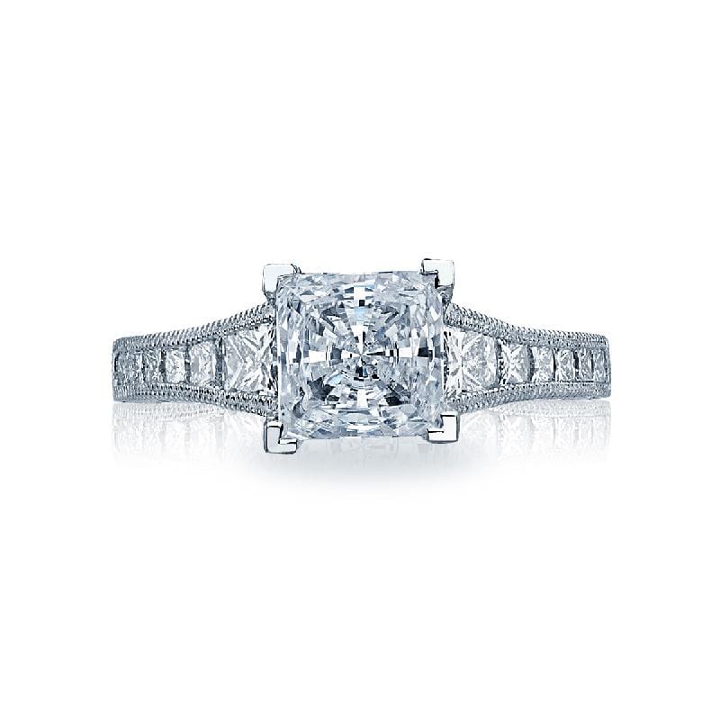 Tacori Engagement Ring Tacori 1.00ctw Diamond Reverse Crescent Solid Bottom Ring 18K