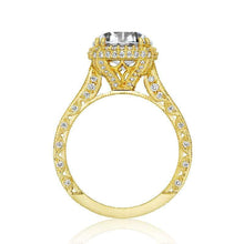 Load image into Gallery viewer, Tacori Engagement Ring Tacori 1.28CTW Diamond RoyalT Cushion Halo Ring 18K