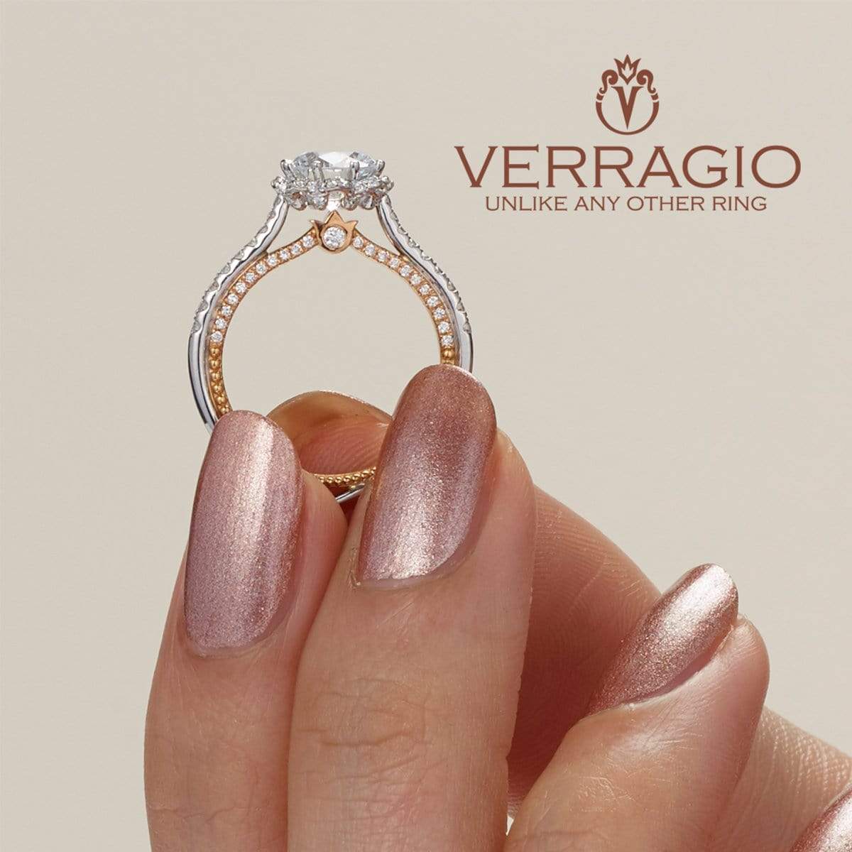 Verragio Engagement Ring Verragio Couture 0459RD-WR