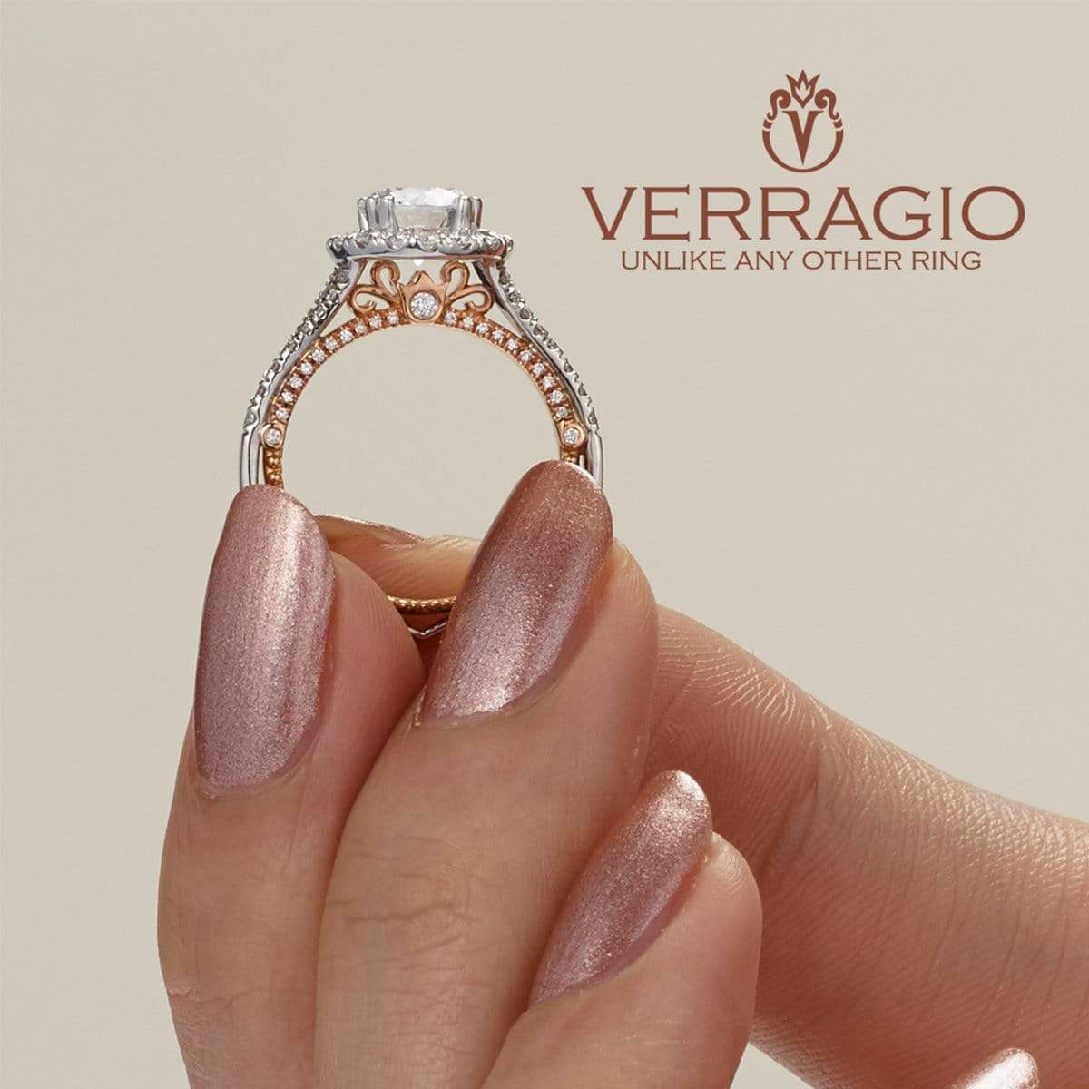Verragio Engagement Ring Verragio Venetian 5071R-2WR